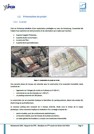 مذكرة تخرج لمهندس من جامعة