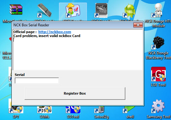 problem in NCK box [ANSWERED] - GSM-Forum