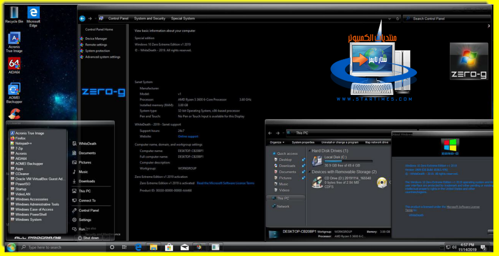 Ll 4 0 gb ll windows 10 zero extreme edition v1 permanently activated 2019
