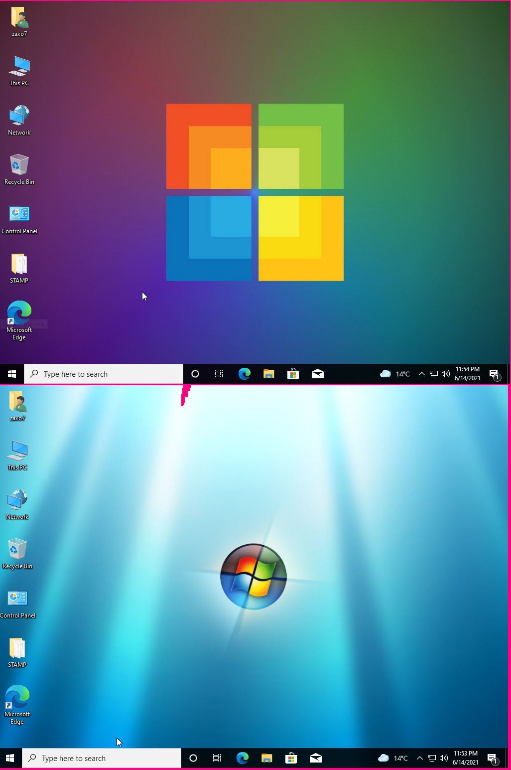 Windows 10 اسطوانة تجميع ويندوز(7+10) انكليزي 64 بت باخر التحديثات