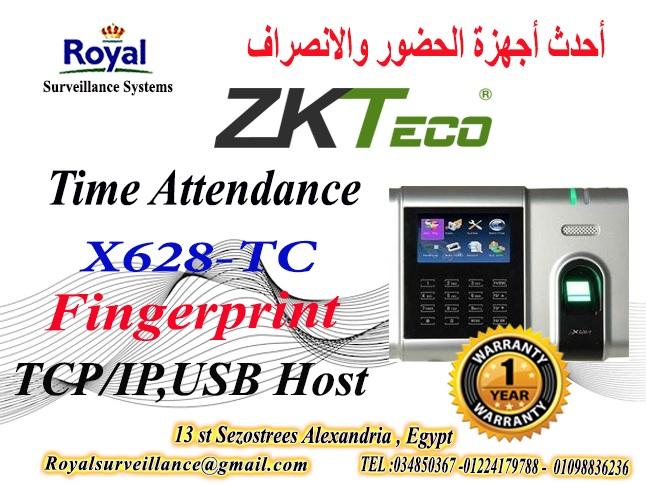 جهاز حضور وانصراف ماركة ZKTeco  موديل X628-TC 628759669
