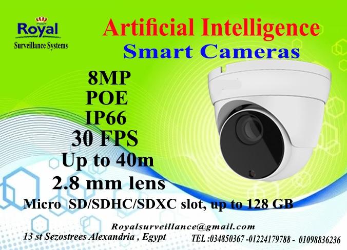 أحدث كاميرات مراقبة الداخلية الذكية 8MP  بعدسات ثابتة 517219616